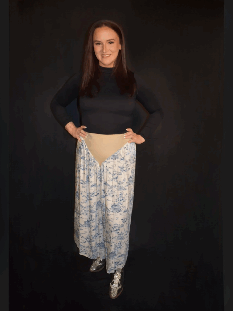 Suede Corset Skirt
