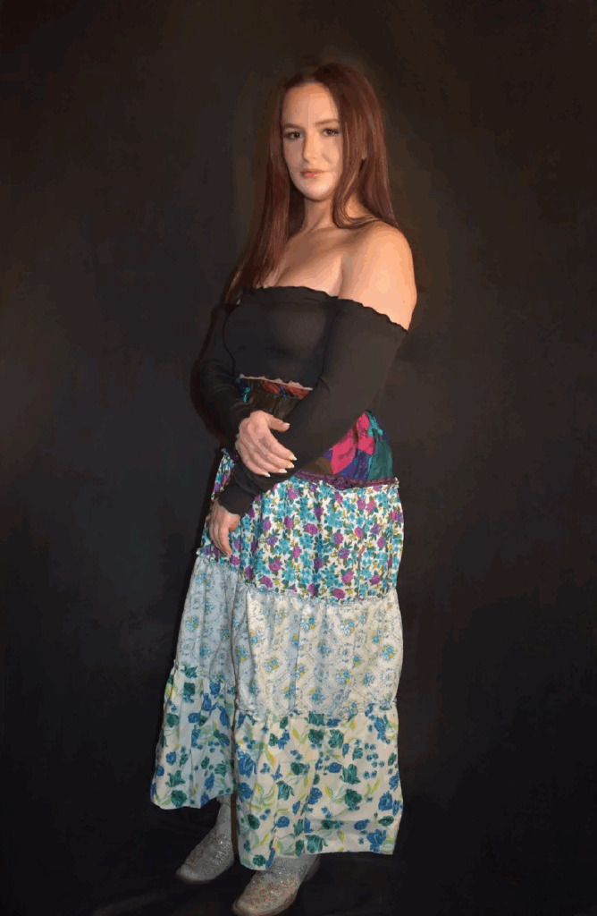 Vintage Fabric 4 Layer Skirt